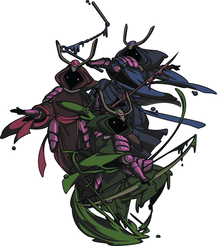 Liquid Samurai Are Minor Enemies In Shovel Knight, - Mr Hat Shovel Knight Face (700x794), Png Download