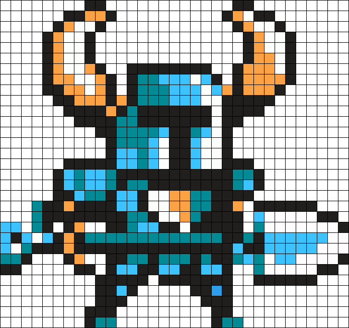 Shovel Knight Perler Bead Pattern / Bead Sprite - Shovel Knight Sprite (694x652), Png Download
