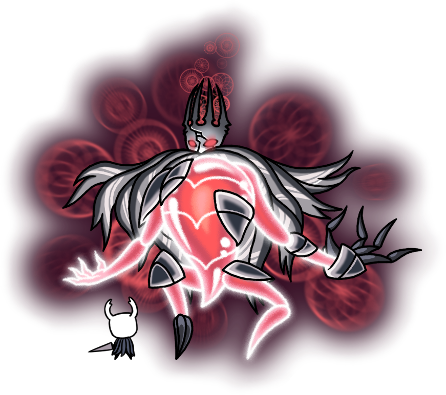 ''the Pale King'' By Magicofgames - Pale King Hollow Knight (871x772), Png Download