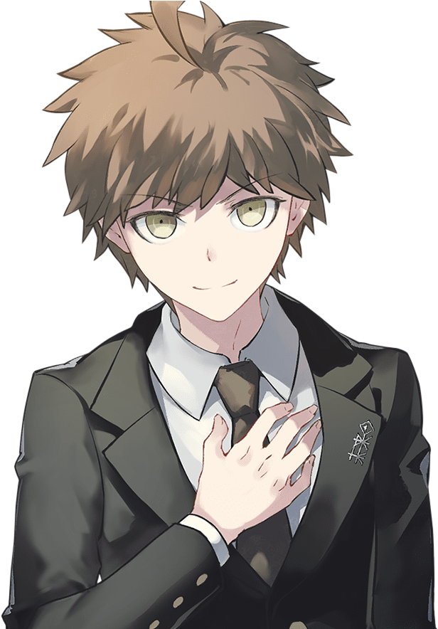 Makoto Naegi - Danganronpa Naegi (942x883), Png Download