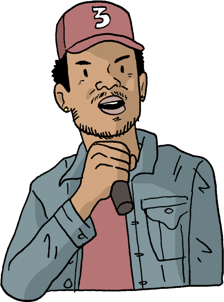 Chance The Rapper Fans Rally Up To Make Him Mayor Of - Chance The Rapper Clipart (793x1005), Png Download
