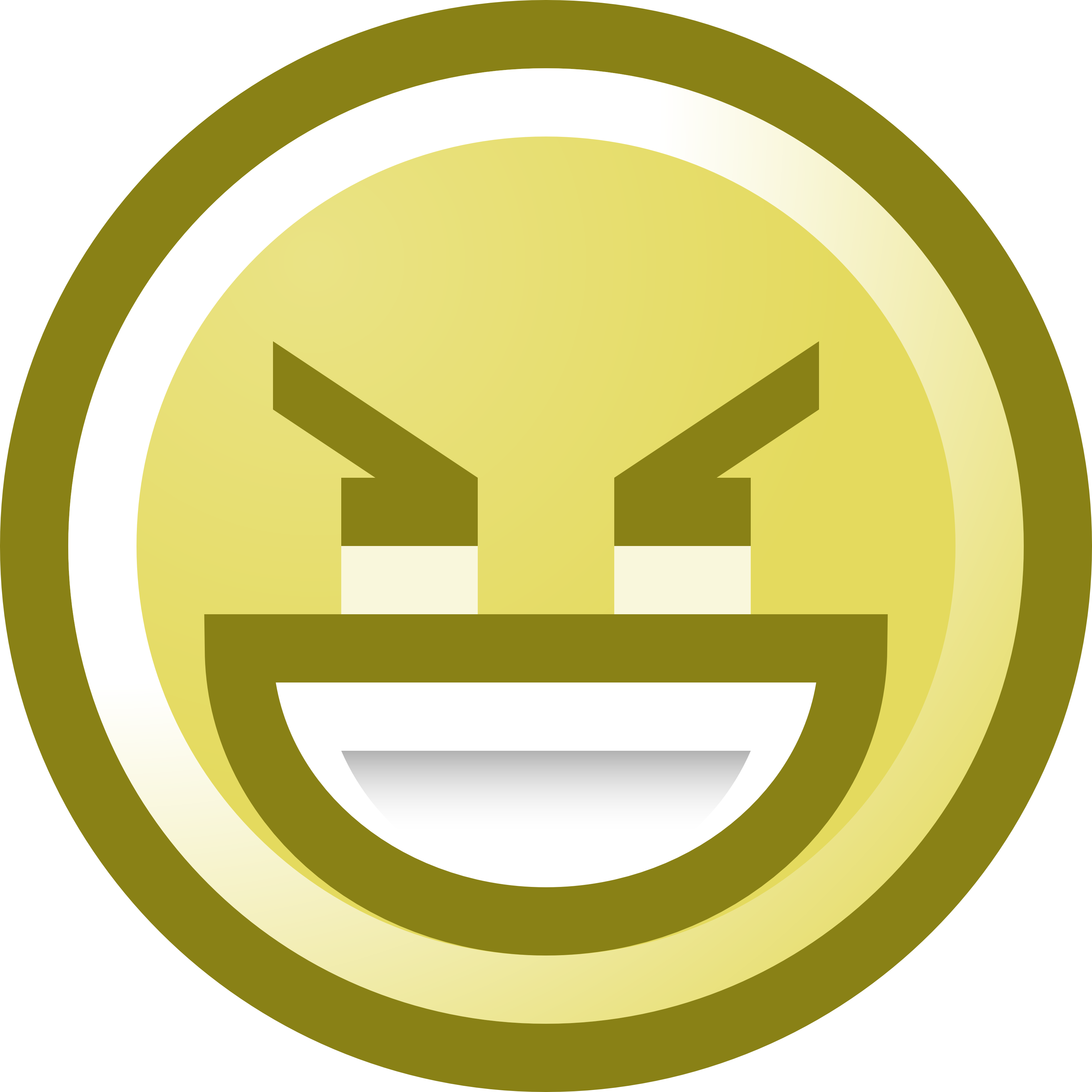 , , - Evil Smile Emoticon (3200x3200), Png Download