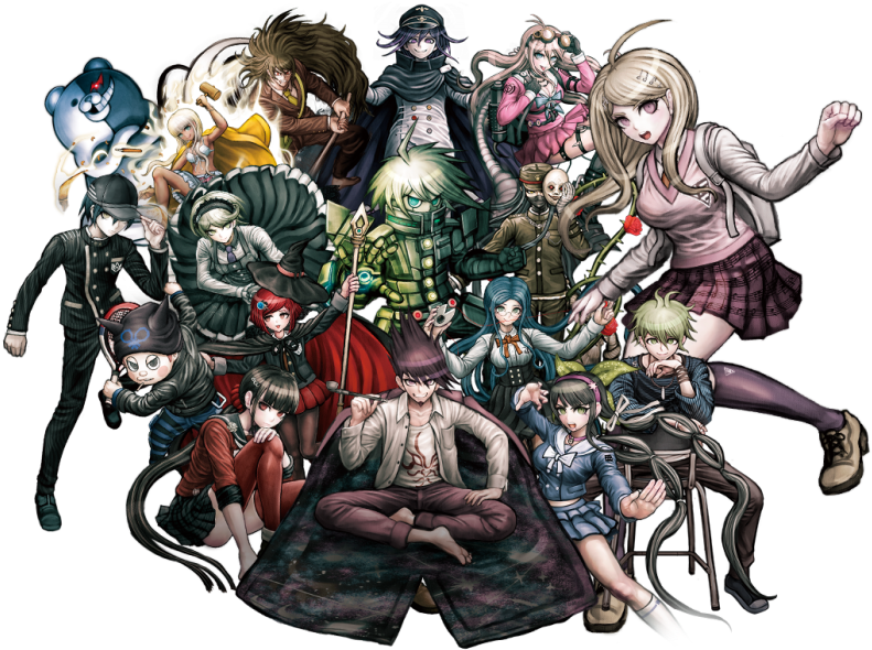Danganronpa V3 (800x599), Png Download