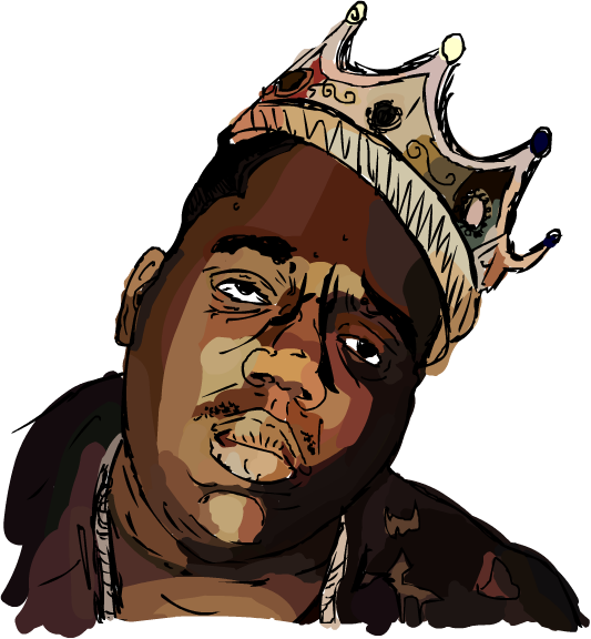 1485096459-2328 - Notorious Big Png (533x576), Png Download