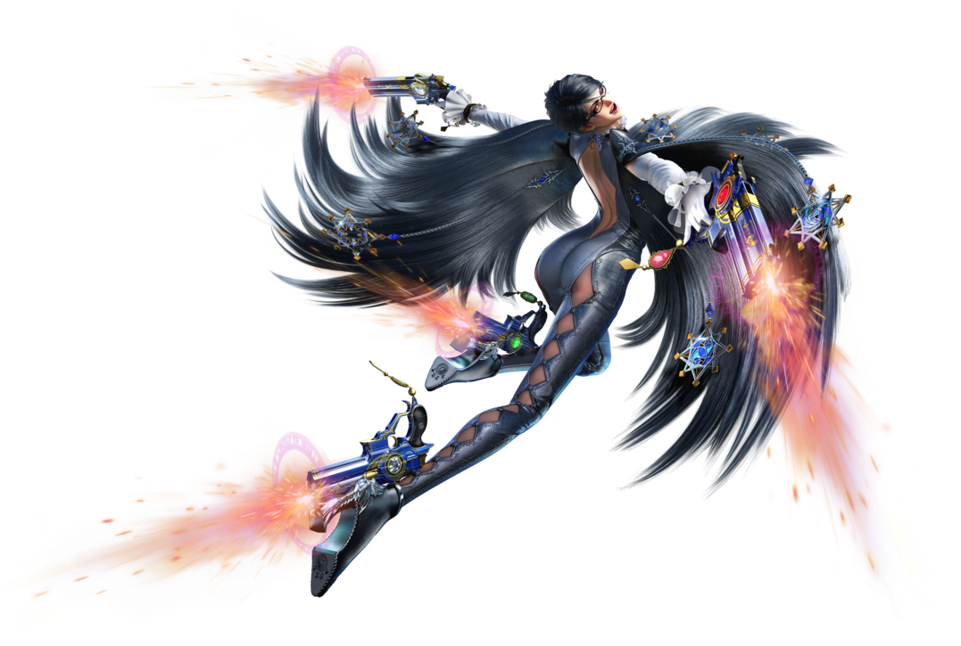 Bayonetta 2 Render By The Ultimafire-d69gven - Bayonetta 2 Wii U Wiiu (1076x743), Png Download