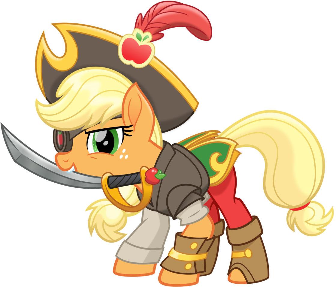 Action Pose, Applejack, Armor, Artist - My Little Pony Applejack Movie (1126x1024), Png Download