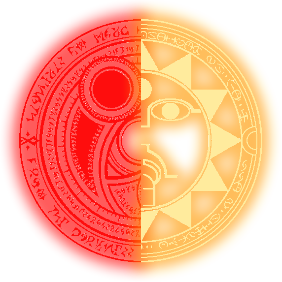 Omne Seal Activated - Bayonetta Umbra Witch Symbol (572x573), Png Download