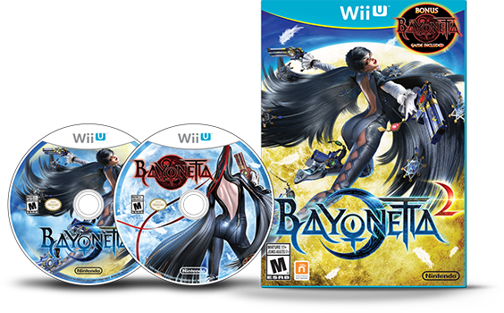 North American Bayonetta 2 Site Open, Confirms Separate - Bayonetta 2 Wii U Cover (564x350), Png Download