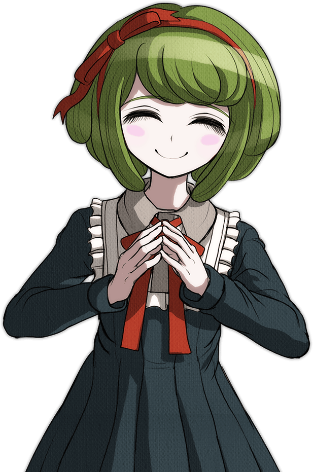 Junko Enoshima Villains Wiki Fandom Powered By Wikia - Monaca Towa Sprites (617x931), Png Download