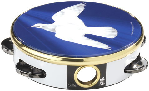 Religious Dove, 6" - Remo Tambourine, 10'' - Religious Dove (535x535), Png Download