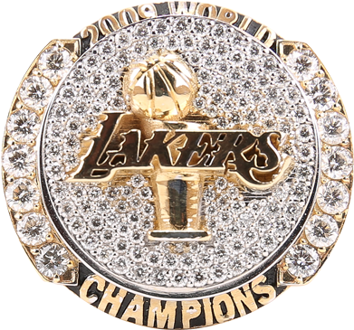 Los Angeles Lakers Ring (400x400), Png Download