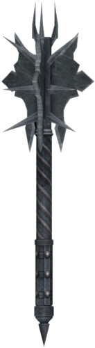 Mace Of Molag Bal - Masse Molag Bal Oblivion (255x499), Png Download
