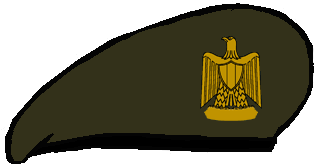 Egyptian Army Beret - كاب الجيش المصرى (600x400), Png Download