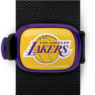Los Angeles Lakers Stwrap - Los Angeles Lakers Die Cut Color Decal 8in X 8in (550x400), Png Download