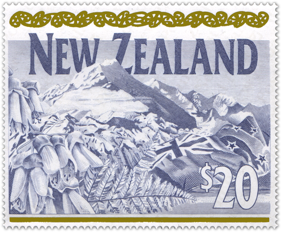 Single Stamps - New Zealand Stamps (600x600), Png Download