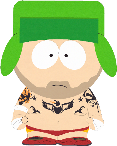 Alter Egos Kyle Juggernaut Wtf - Kyle Broflovski Alter Egos (410x518), Png Download