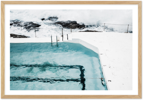 Icey Bergs - Picture Frame (486x600), Png Download