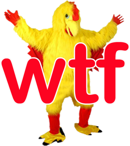 Man Dressed As Chicken (432x576), Png Download
