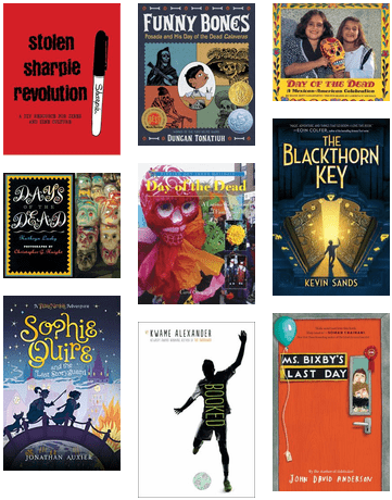 Zines, Graphic Novels, Dia De Los Muertos For 6, 7 - Sophie Quire And The Last Storyguard: A Peter Nimble (436x505), Png Download