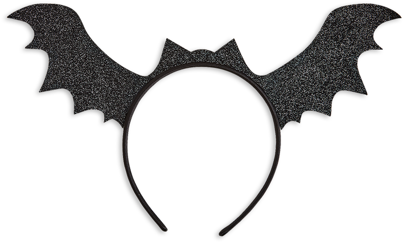 Alice Band With Bat-wings Black - Alice Band (888x888), Png Download