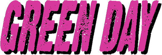 Fuente De Green Day Del Álbum ¡uno - Uno Green Day Png (753x231), Png Download