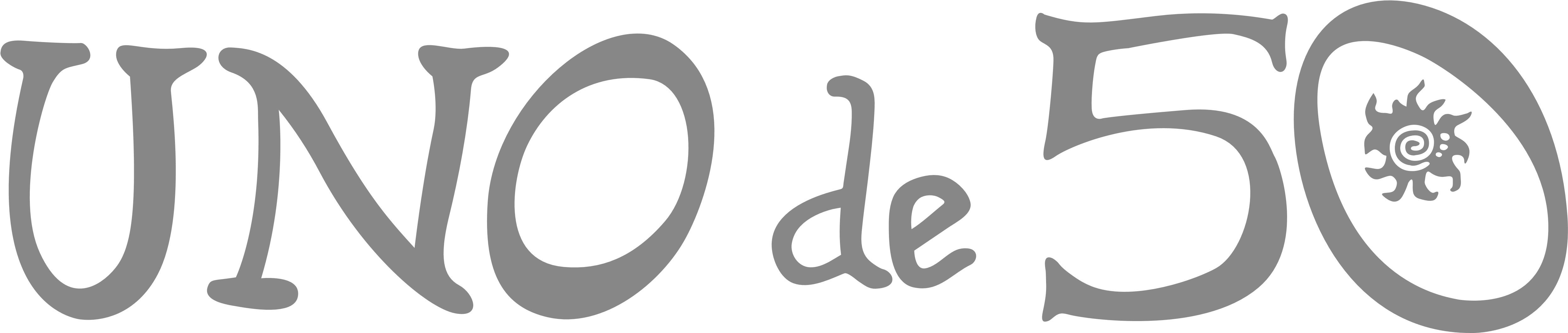 Unode50 Logo, Logotype - Uno De 50 Logo Png (5000x1100), Png Download