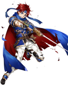 Roy Young Lion Btlface D - Roy Fire Emblem Heroes (340x388), Png Download