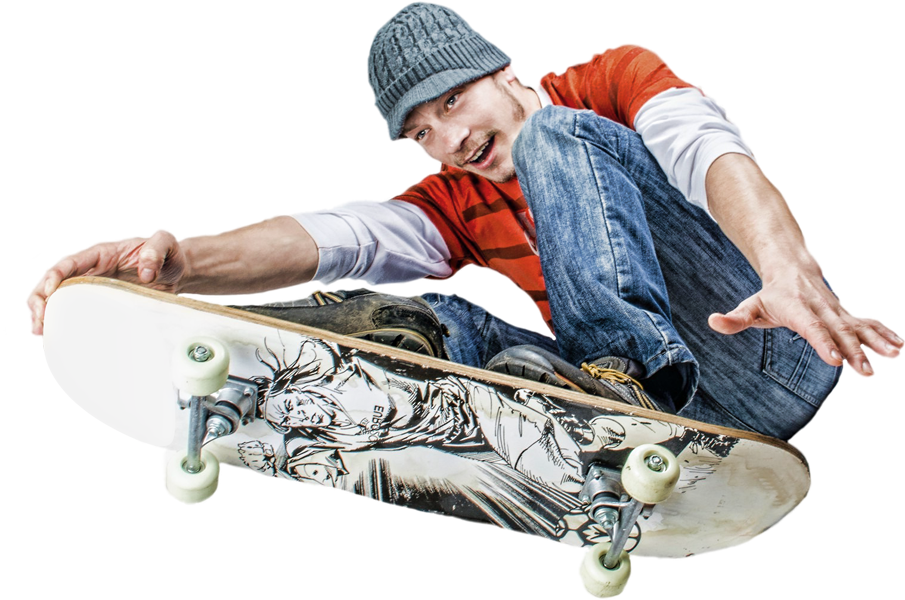 Skater Guy 2 - Word Search Puzzle Book Sports Words (905x600), Png Download