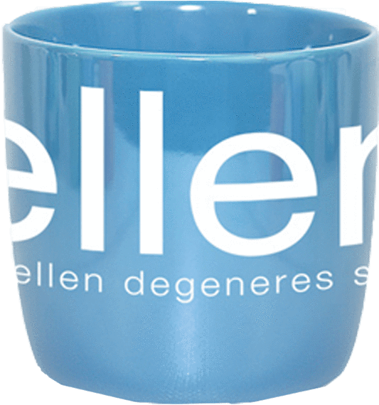 Ellen Show Chrome Mug - Ellen's Mugs (1000x1000), Png Download