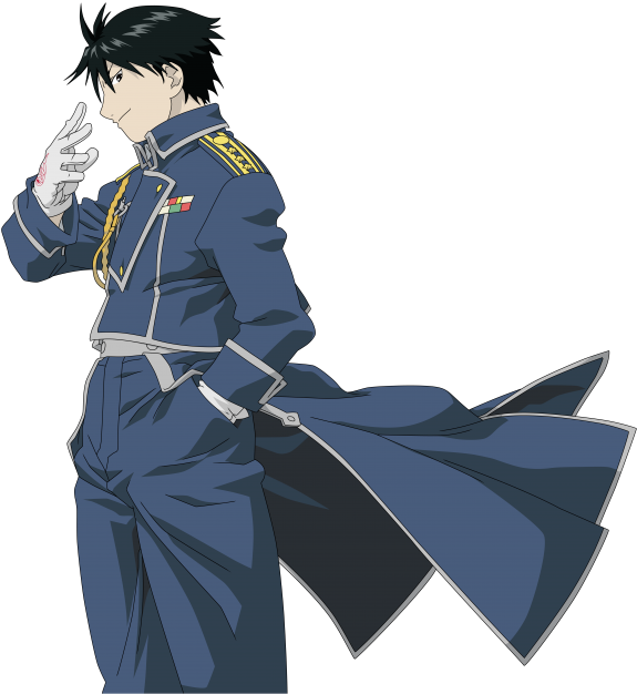 Related Wallpapers - Fullmetal Alchemist Roy Edward (575x626), Png Download