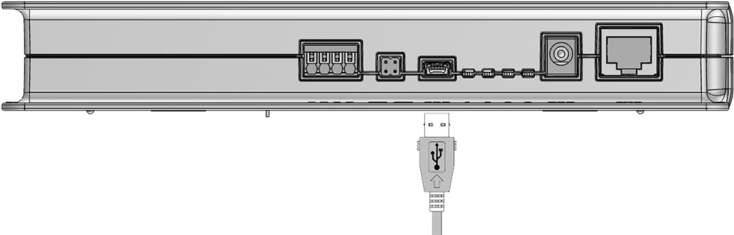 Idunode Connessione Usb - Usb (1080x485), Png Download