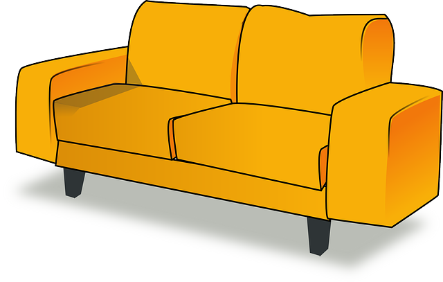 Waiting On Ellen - Sofa Clipart (640x407), Png Download