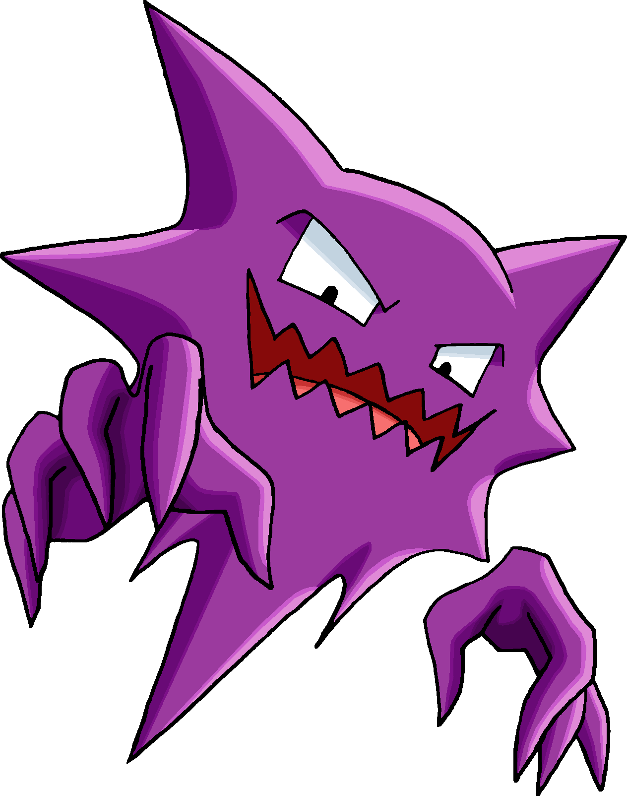Log In To Report Abuse - Haunter Png (1264x1604), Png Download