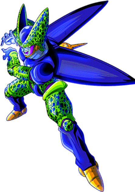 Cell Kamehameha By Alexiscabo1-d9j92vq - Dragon Ball Cell Kamehameha (452x640), Png Download