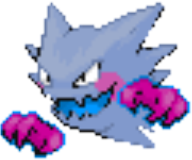 Candy Haunter - Devil Aura Gastly Project Pokemon (420x420), Png Download