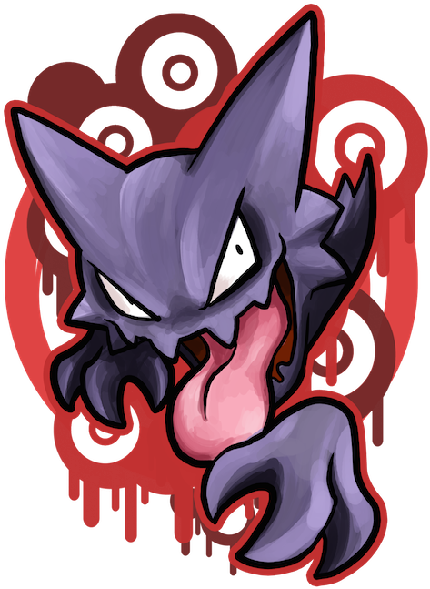Haunter - Dibujos De Haunter Pokemon (500x682), Png Download