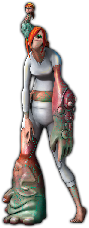 Tmnt 2012 April Derp - Tmnt April Derp (340x757), Png Download