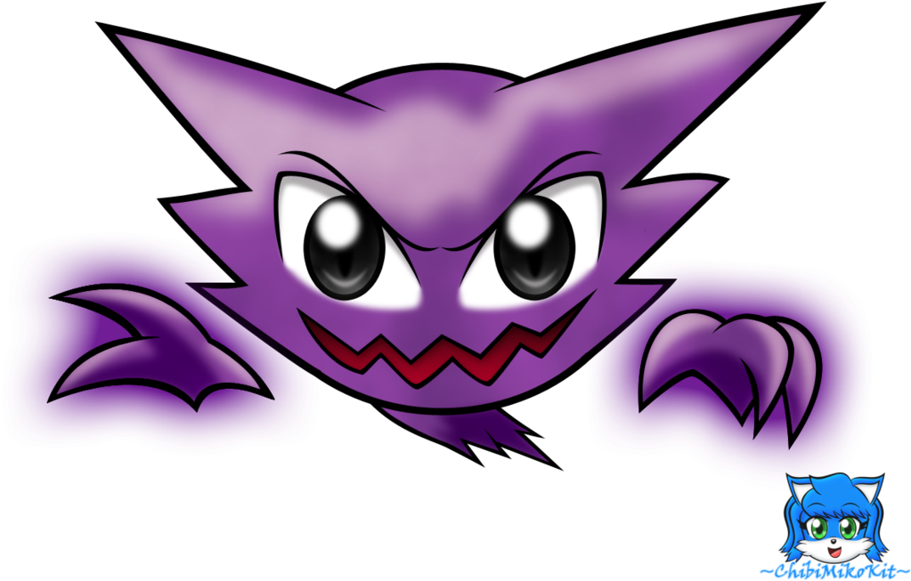 Haunter Drawing Cute Image Freeuse Library - Haunter (1050x760), Png Download