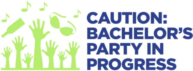 Caution Bachelors Party - Party (790x691), Png Download
