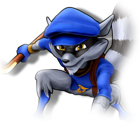 Avatar Sly Cooper 1 - Playstation Allstars Battle Royale Sly Cooper (480x444), Png Download