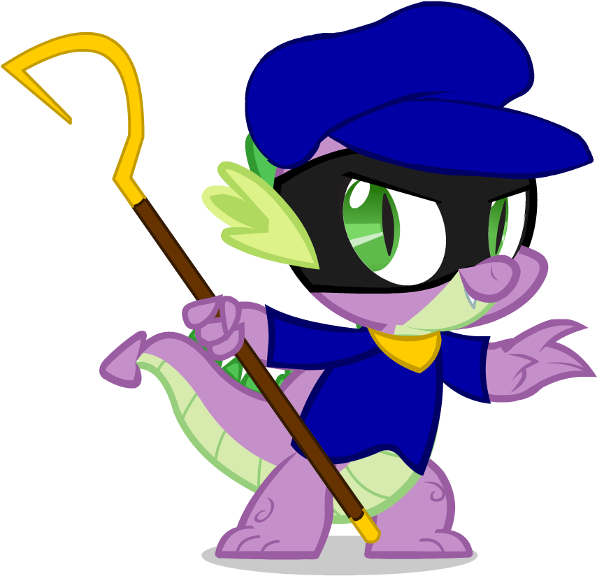 Egstudios93, Clothes, Cosplay, Costume, Crossover, - Sly Cooper Mlp Crossover (876x824), Png Download