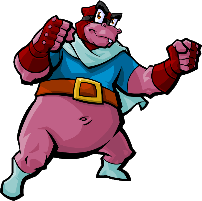 View Samegoogleiqdbsaucenao The Murray , - Murray From Sly Cooper (723x703), Png Download