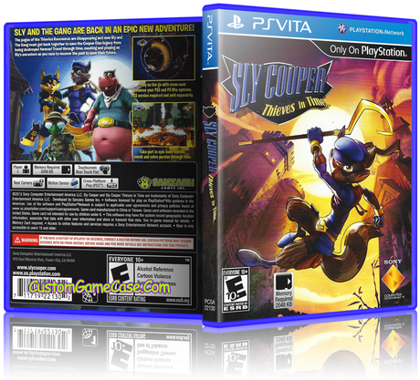Sly Cooper Thieves In Time - Sly Cooper: Thieves In Time (ps Vita) (new) (500x428), Png Download
