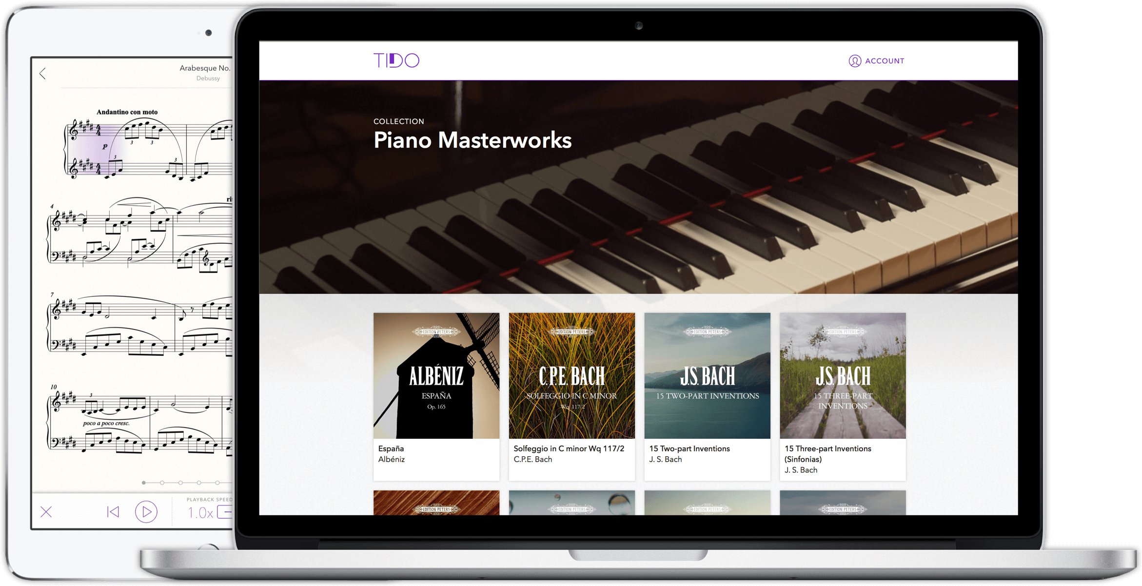 Tido Music - Musical Keyboard (2349x1203), Png Download