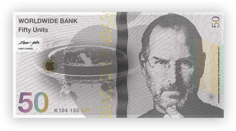 Apple Recto - Mini Poster: Steve Jobs- Quote, 20x16in. (1024x733), Png Download