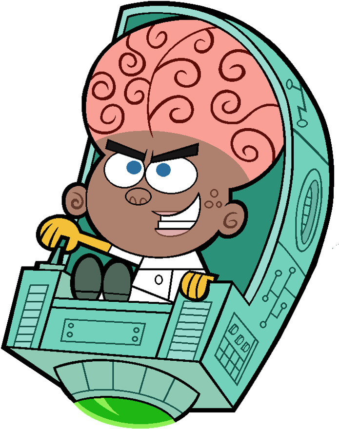 Jpg Library Library Professor A J Odd Parents Wiki - Fairly Odd Parents Aj Meme (716x895), Png Download