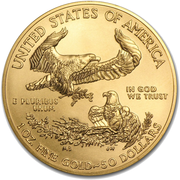 2018 1oz American Eagle Gold Coin (1200x630), Png Download