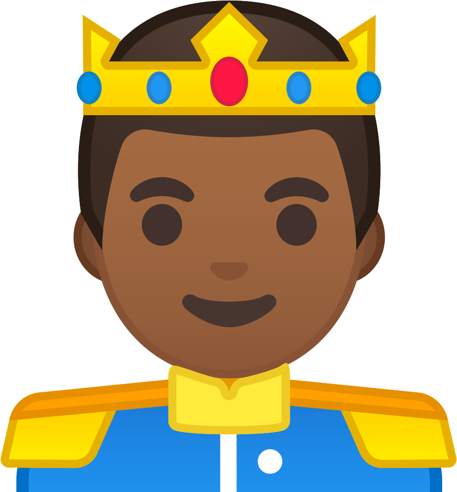 Download Svg Download Png - Emoji Principe (1024x1024), Png Download
