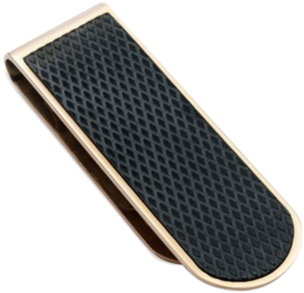 #3751286173, Leather Trim - Sutton By Rhona Sutton Men's Black-tone Stainless Steel (1000x1000), Png Download