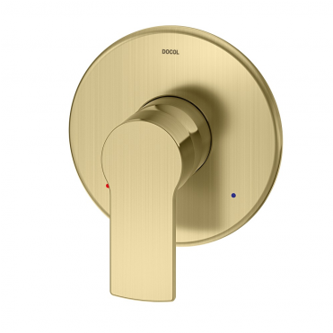 Single Lever Shower And Handshower Trim 1/2" - Wood (490x370), Png Download